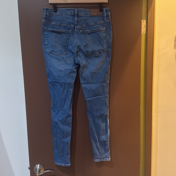 Madewell 10” High-Rise Skinny Denim Jeans - Picture 3 of 6